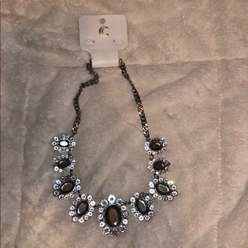 Charming Charlie’s NWT Silver statement necklace